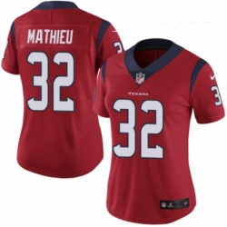 Women's Houston Texans 32 Tyrann Mathieu Game Red Alternate NFL Jersey