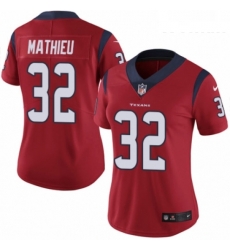 Women's Houston Texans 32 Tyrann Mathieu Red Alternate Vapor Untouchable Limited Player NFL Jersey
