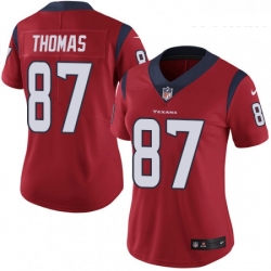 Women's Houston Texans 87 Demaryius Thomas Red Alternate Vapor Untouchable Limited Player NFL Jersey