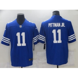 Indianapolis Colts 11 Michael Pittman JR  Royal Vapor Untouchable Limited Jersey