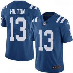 Indianapolis Colts 13 TY Hilton Royal Blue Team Color Vapor Untouchable Limited Player NFL Jersey