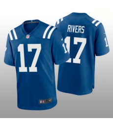 Indianapolis Colts 17 Philip Rivers Blue Vapor Limited Stitched NFL Jersey