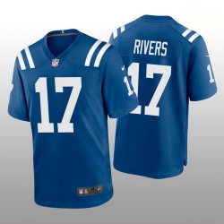 Indianapolis Colts 17 Philip Rivers Blue Vapor Limited Stitched NFL Jersey