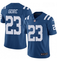 Indianapolis Colts 23 Frank Gore Limited Royal Blue Rush Vapor Untouchable NFL Jersey