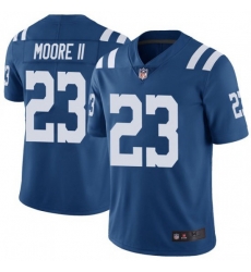 Indianapolis Colts 23 Kenny Moore II Limited Color Rush Vapor Untouchable Jersey Royal