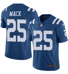 Indianapolis Colts 25 Marlon Mack Royal Blue Limited Rush Vapor Untouchable NFL Jersey
