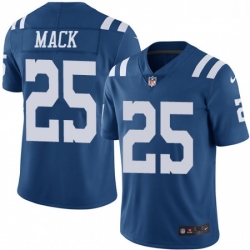 Indianapolis Colts 25 Marlon Mack Royal Blue Limited Rush Vapor Untouchable NFL Jersey