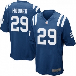 Indianapolis Colts 29 Malik Hooker Game Royal Blue Team Color NFL Jersey