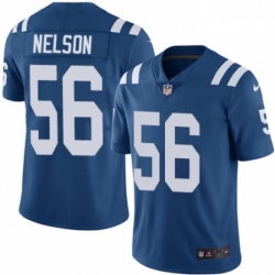 Indianapolis Colts 56 Quenton Nelson Royal Blue Team Color Vapor Untouchable Limited Player NFL Jersey