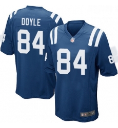Indianapolis Colts 84 Jack Doyle Game Royal Blue Team Color NFL Jersey