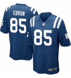 Indianapolis Colts 85 Eric Ebron Game Royal Blue Team Color NFL Jersey