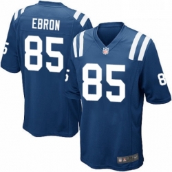 Indianapolis Colts 85 Eric Ebron Game Royal Blue Team Color NFL Jersey