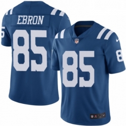 Indianapolis Colts 85 Eric Ebron Limited Royal Blue Rush Vapor Untouchable NFL Jersey