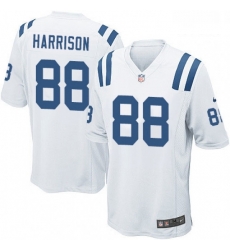 Indianapolis Colts 88 Marvin Harrison Game White NFL Jersey