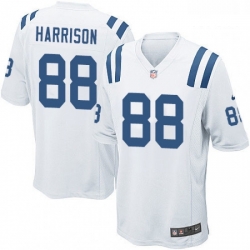 Indianapolis Colts 88 Marvin Harrison Game White NFL Jersey