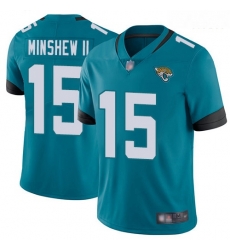 Jacksonville Jaguars 15 Gardner Minshew II Teal Green Alternate Stitched Football Vapor Untouchable Limited Jersey