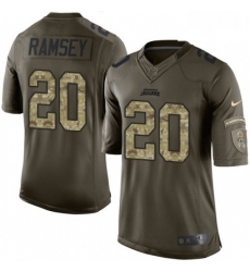 Jacksonville Jaguars 20 Jalen Ramsey Limited Green Salute To Service NFL Jersey Jacksonville Jaguars 20 Jalen Ramsey Limited Green Salute To Service NFL Jersey