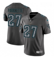 Jacksonville Jaguars 27 Leonard Fournette Gray Static Vapor Untouchable Limited NFL Jersey