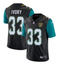 Jacksonville Jaguars 33 Chris Ivory Black Alternate Stitched NFL Vapor Untouchable Limited Jersey