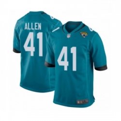 Jacksonville Jaguars 41 Josh Allen Game Teal Green Alternate Football Jersey
