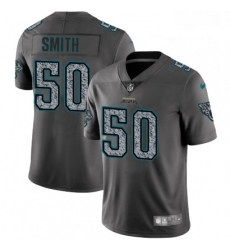 Jacksonville Jaguars 50 Telvin Smith Gray Static Vapor Untouchable Limited NFL Jersey