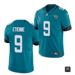 Jacksonville Jaguars 9 Travis Etienne Blue 2021 Vapor Untouchable Limited Stitched NFL Jersey
