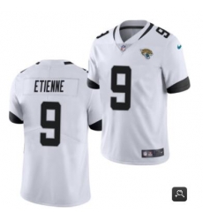 Jacksonville Jaguars 9 Travis Etienne White 2021 Vapor Untouchable Limited Stitched NFL Jersey