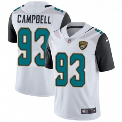 Jacksonville Jaguars 93 Calais Campbell White Vapor Untouchable Limited Player NFL Jersey