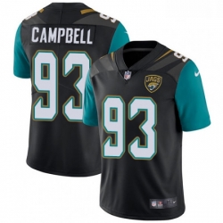 Men Nike Jacksonville Jaguars 93 Calais Campbell Black Alternate Vapor Untouchable Limited Player NFL Jersey_94947