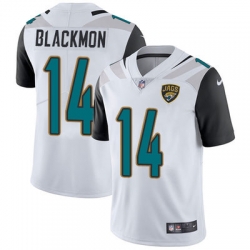 Nike Jaguars #14 Justin Blackmon White Mens Stitched NFL Vapor Untouchable Limited Jersey_145961