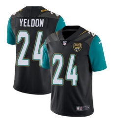 Nike Jaguars #24 T J  Yeldon Black Alternate Mens Stitched NFL Vapor Untouchable Limited Jersey_145913