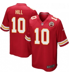 Kansas City Chiefs 10 Tyreek Hill Game Red Team Color NFL Jersey