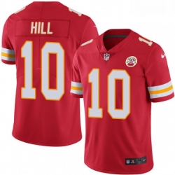 Kansas City Chiefs 10 Tyreek Hill Red Team Color Vapor Untouchable Limited Player NFL Jersey