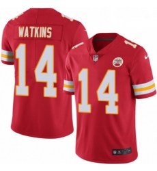 Kansas City Chiefs 14 Sammy Watkins Red Team Color Vapor Untouchable Limited Player NFL Jersey