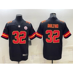 Kansas City Chiefs 32 Nick Bolton Black Vapor Untouchable Limited Stitched Football Jersey