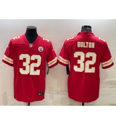Kansas City Chiefs 32 Nick Bolton Red Vapor Untouchable Limited Stitched Football Jersey