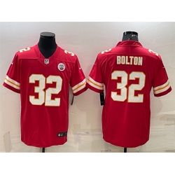 Kansas City Chiefs 32 Nick Bolton Red Vapor Untouchable Limited Stitched Football Jersey