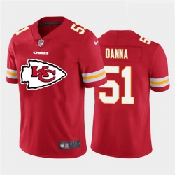 Kansas City Chiefs 51 Mike Danna Red Team Big Logo Vapor Untouchable Limited Jersey