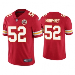 Kansas City Chiefs 52 Creed Humphrey Vapor Limited Red Jersey