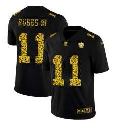 Las Vegas Raiders 11 Henry Ruggs III Leopard Print Fashion Vapor Limited NFL Jersey Black