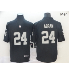 Las Vegas Raiders 24 Johnathan Abram Black Vapor Untouchable Limited Jersey