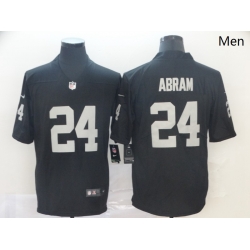 Las Vegas Raiders 24 Johnathan Abram Black Vapor Untouchable Limited Jersey