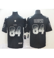 Las Vegas Raiders 84 Antonio Brown Black Arch Smoke Vapor Untouchable Limited Jersey