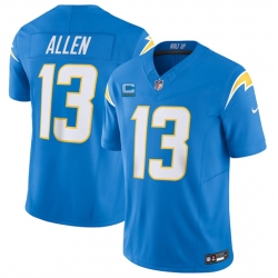 Los Angeles Chargers 13 Keenan Allen Light Blue 2023 F U S E With 4 Star C Patch Vapor Untouchable Limited Stitched Jersey