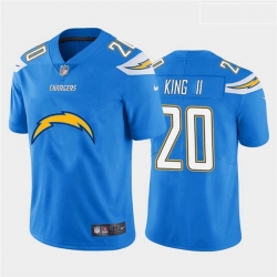 Los Angeles Chargers 20 Desmond King II Blue Team Big Logo Vapor Untouchable Limited Jersey
