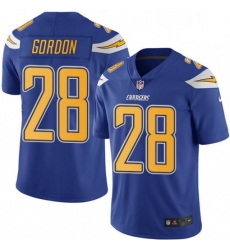 Los Angeles Chargers 28 Melvin Gordon Limited Electric Blue Rush Vapor Untouchable NFL Jersey Los Angeles Chargers 28 Melvin Gordon Limited Electric Blue Rush Vapor Untouchable NFL Jersey