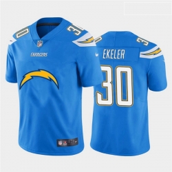Los Angeles Chargers 30 Austin Ekeler Blue Team Big Logo Vapor Untouchable Limited Jersey
