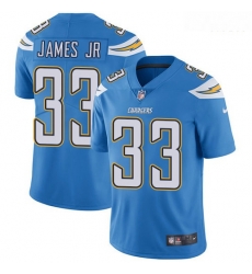 Los Angeles Chargers 33 Derwin James Jr Electric Blue Alternate Stitched Football Vapor Untouchable Limited Jersey Los Angeles Chargers 33 Derwin James Jr Electric Blue Alternate Stitched Football Vapor Untouchable Limited Jersey