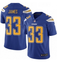 Los Angeles Chargers 33 Derwin James Limited Electric Blue Rush Vapor Untouchable NFL Jersey