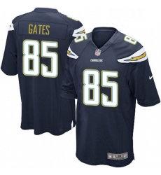 Los Angeles Chargers 85 Antonio Gates Game Navy Blue Team Color NFL Jersey